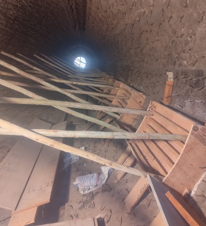 Thermlyte dense lining first layer shuttering
