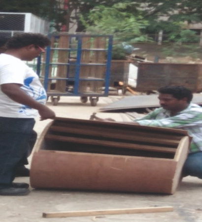 ladle shuttering preparation for refractory casting