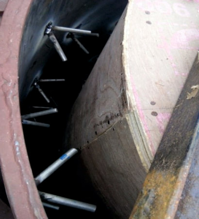 ladle shuttering installation and alignment work