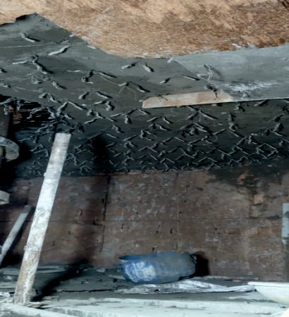 cfbc backup insulation castable mixing and application