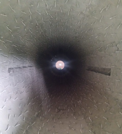 completed kiln insulation lining work for refractory project