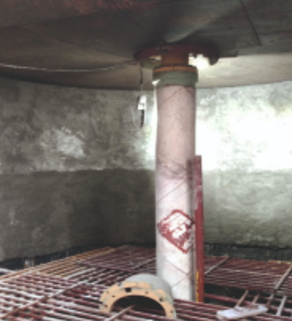 hot air generator dynamic separator assembly