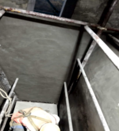 hot air generator v separator installation