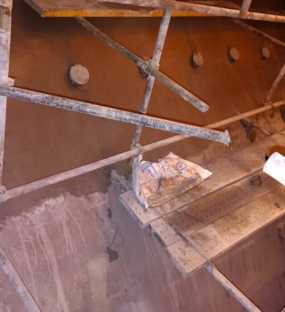 pc fired boiler front and rear wall refractory casting