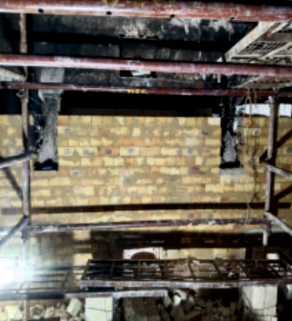 spent wash boiler refractory brick lining work