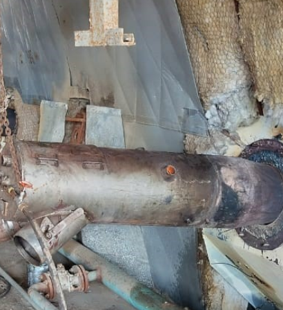 wte boiler burner fixing for dryout process