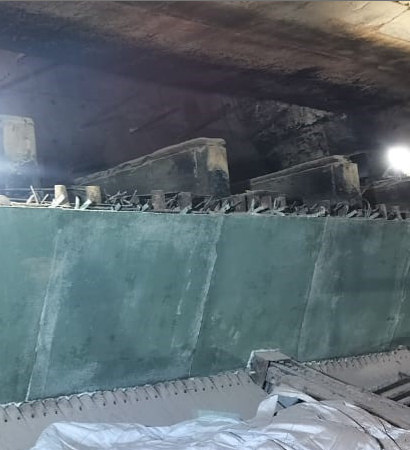 wte boiler castable refractory lining completed